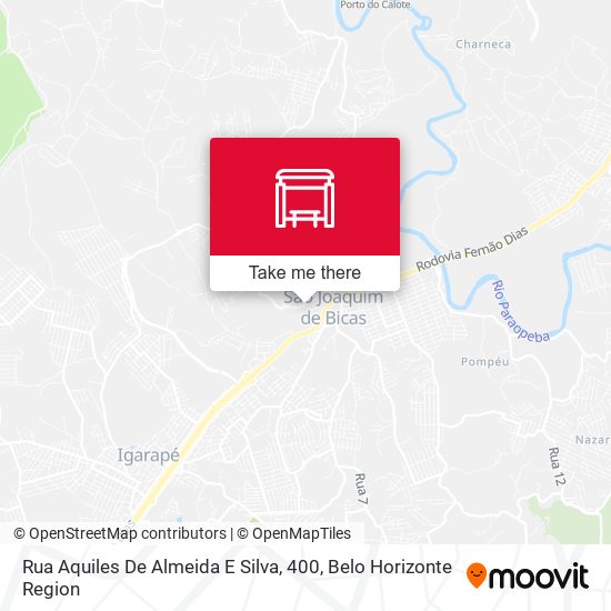 Rua Aquiles De Almeida E Silva, 400 map