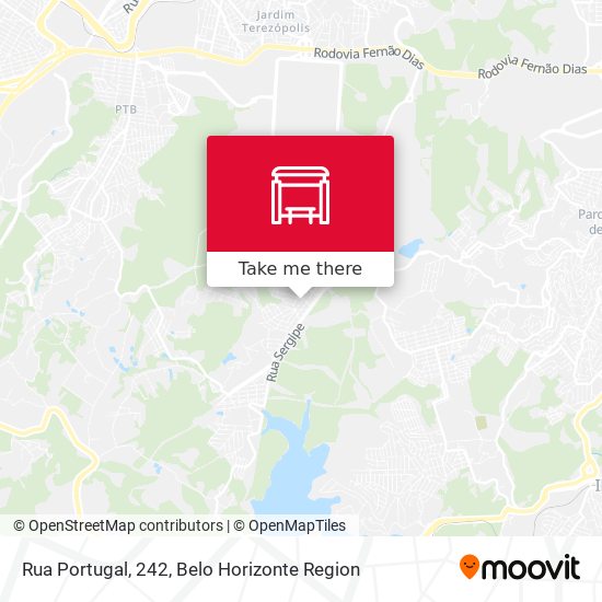 Mapa Rua Portugal, 242