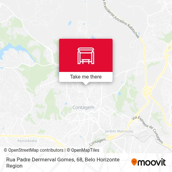 Rua Padre Dermerval Gomes, 68 map
