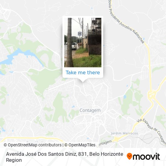 Avenida José Dos Santos Diniz, 831 map