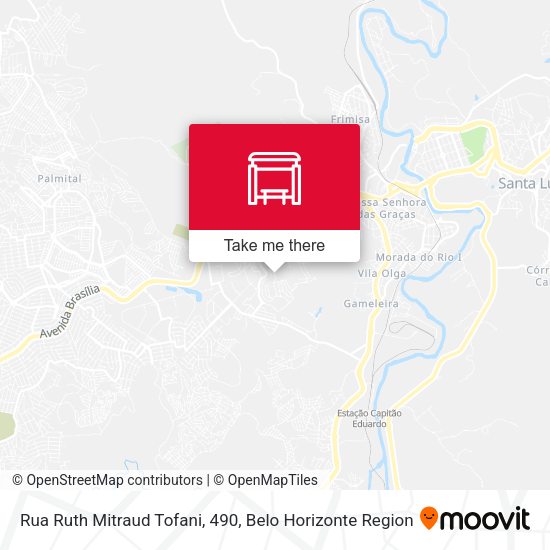 Rua Ruth Mitraud Tofani, 490 map