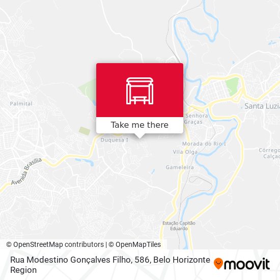 Rua Modestino Gonçalves Filho, 586 map