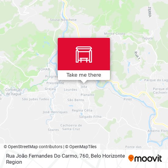 Rua João Fernandes Do Carmo, 760 map