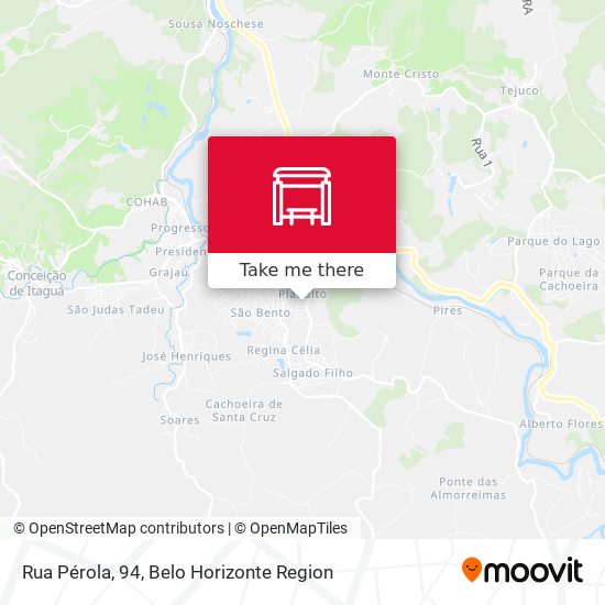 Rua Pérola, 94 map