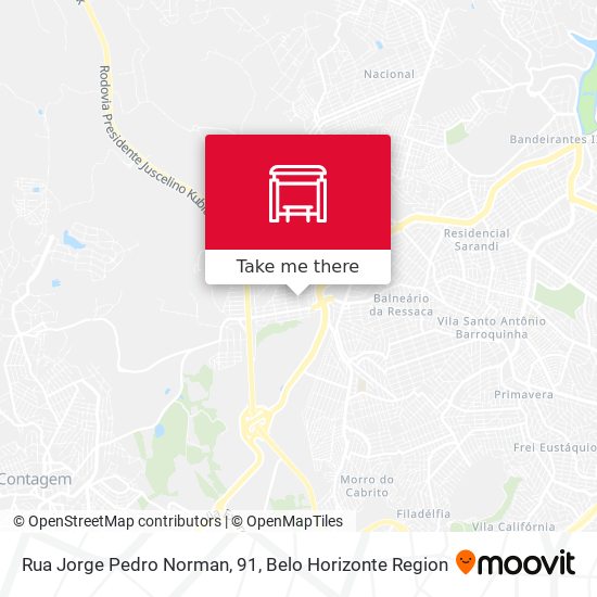 Rua Jorge Pedro Norman, 91 map