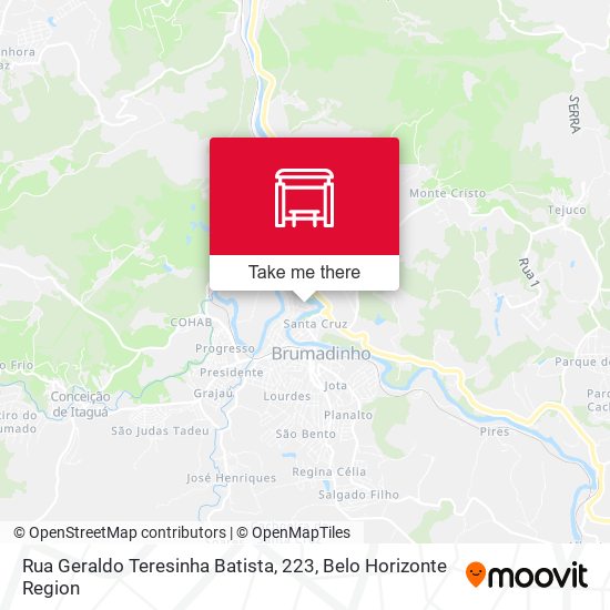 Rua Geraldo Teresinha Batista, 223 map