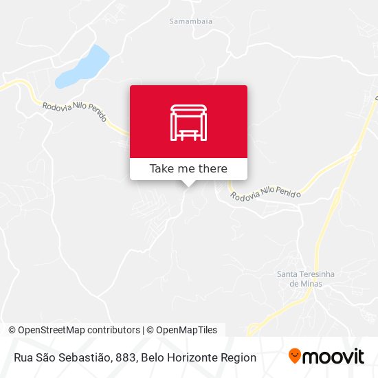 Rua São Sebastião, 883 map