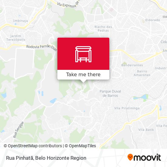 Rua Pinhatã map