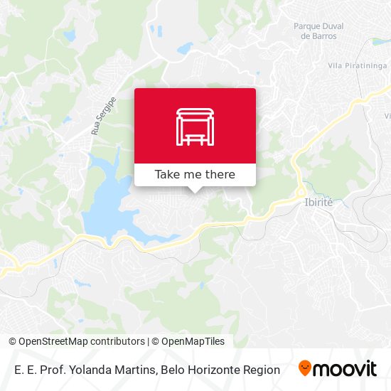 E. E. Prof. Yolanda Martins map