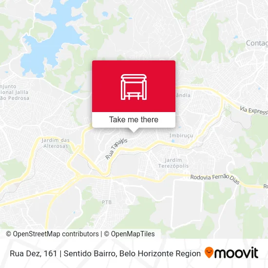 Rua Dez, 161 | Sentido Bairro map
