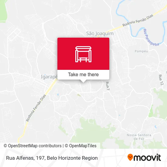 Rua Alfenas, 197 map