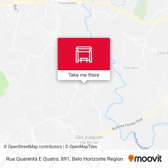 Rua Quarenta E Quatro, 891 map