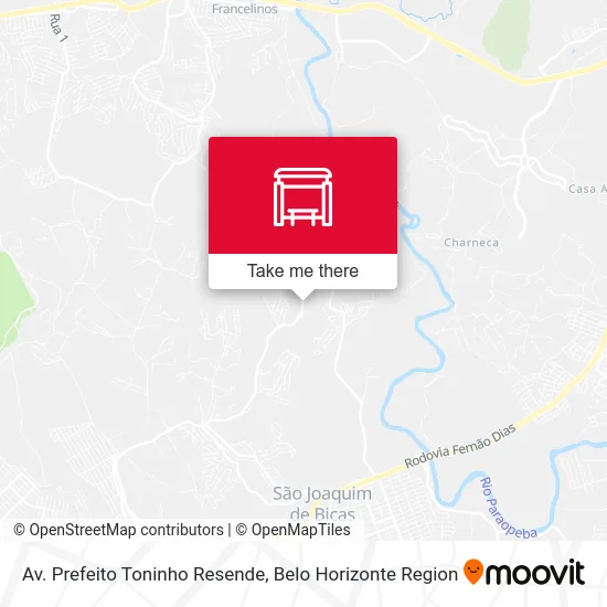 Av. Prefeito Toninho Resende map