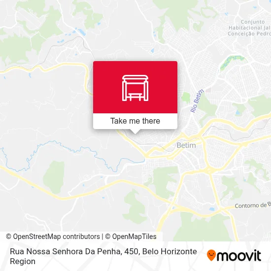 Rua Nossa Senhora Da Penha, 450 map