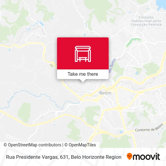 Rua Presidente Vargas, 631 map
