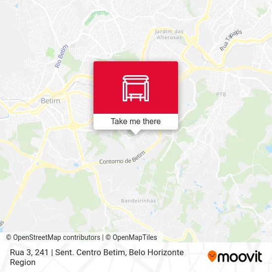 Rua 3, 241 | Sent. Centro Betim map