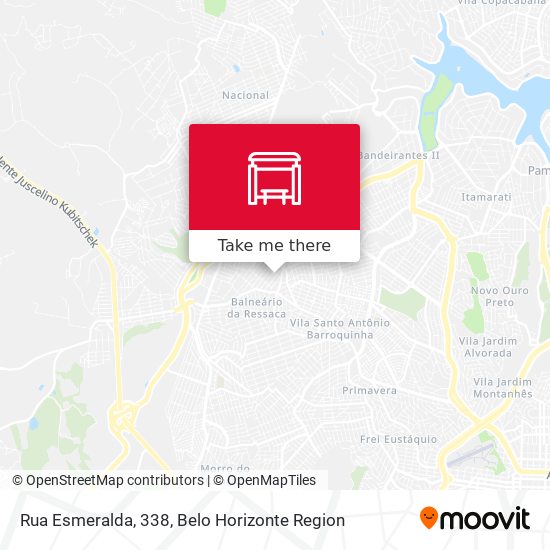 Rua Esmeralda, 338 map
