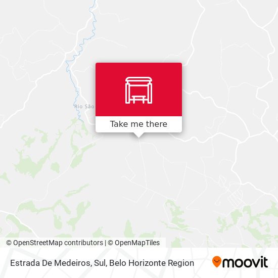 Estrada De Medeiros, Sul map