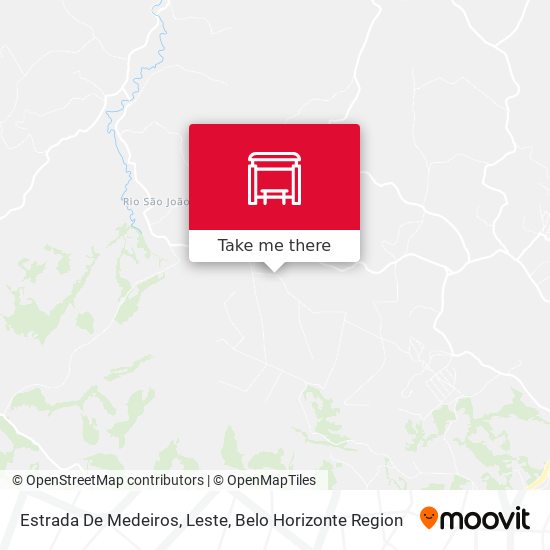 Estrada De Medeiros, Leste map