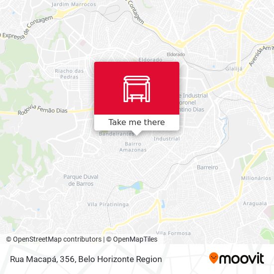 Rua Macapá, 356 map