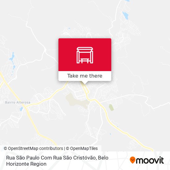 Rua São Paulo Com Rua São Cristóvão map