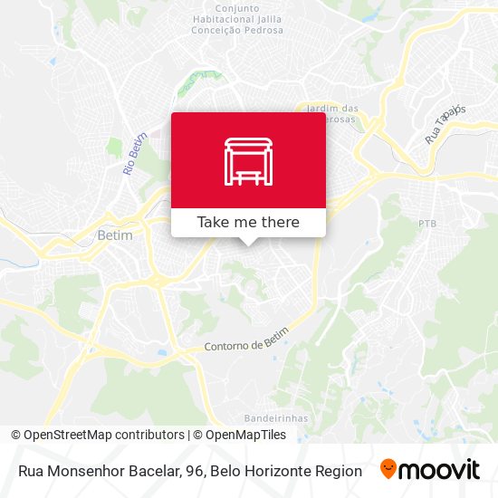 Rua Monsenhor Bacelar, 96 map