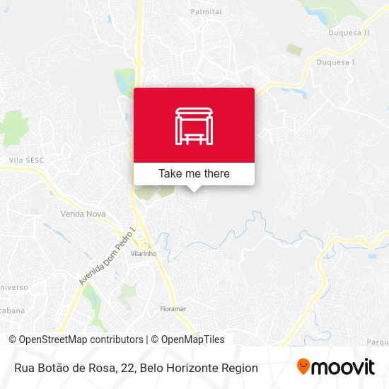 Rua Botão de Rosa, 22 map