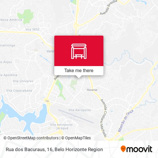 Rua dos Bacuraus, 16 map