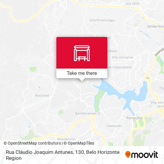 Rua Cláudio Joaquim Antunes, 130 map