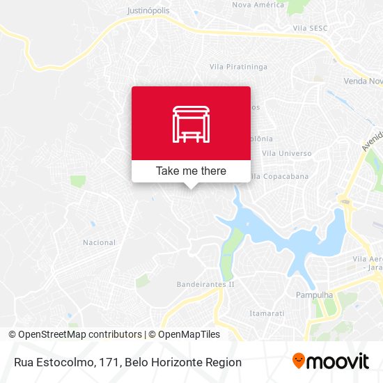 Rua Estocolmo, 171 map