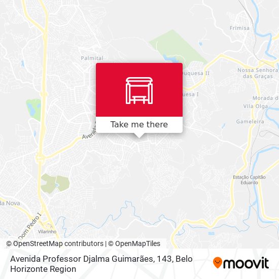 Avenida Professor Djalma Guimarães, 143 map