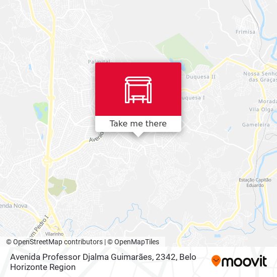 Avenida Professor Djalma Guimarães, 2342 map