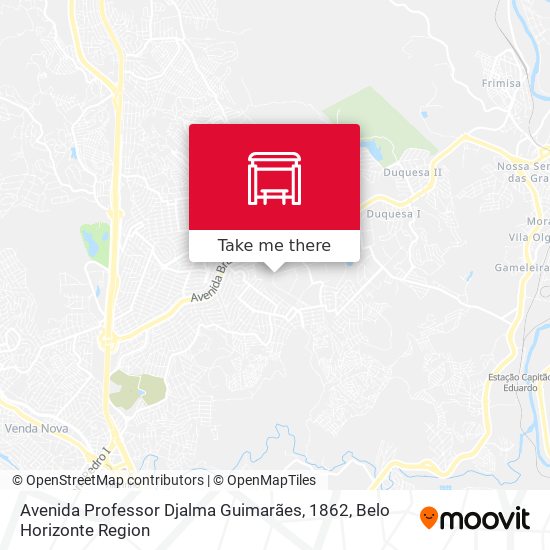 Avenida Professor Djalma Guimarães, 1862 map