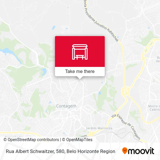 Rua Albert Schwaitzer, 580 map