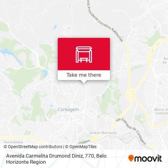Avenida Carmelita Drumond Diniz, 770 map