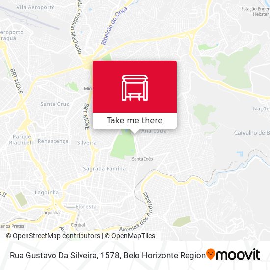 Rua Gustavo Da Silveira, 1578 map
