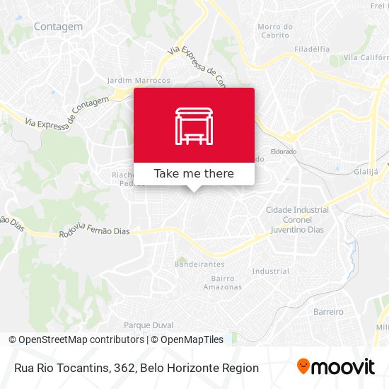Rua Rio Tocantins, 362 map