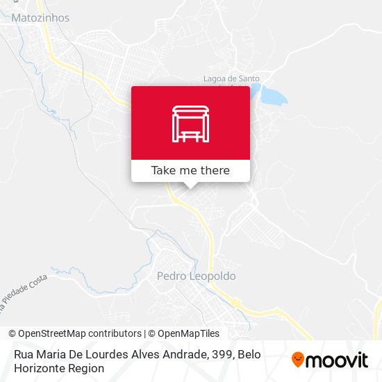 Rua Maria De Lourdes Alves Andrade, 399 map
