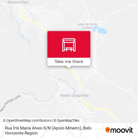 Rua Íris Maria Alves-S / N (Apoio Mineiro) map