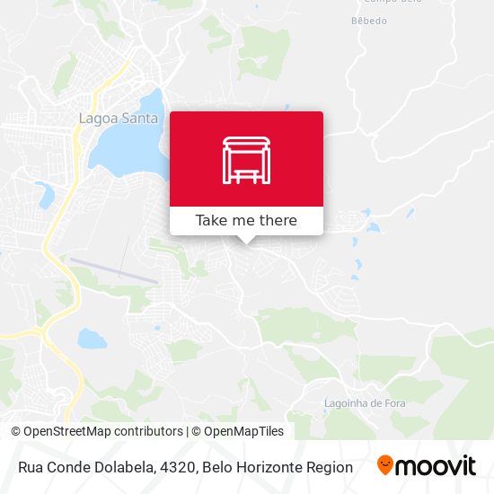 Rua Conde Dolabela, 4320 map