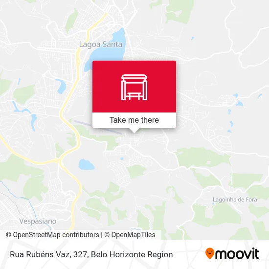 Rua Rubéns Vaz, 327 map