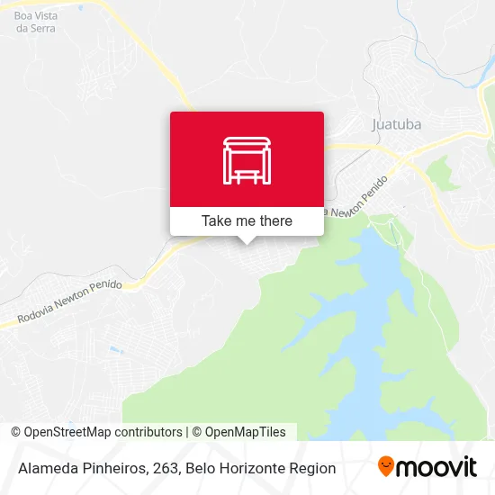 Alameda Pinheiros, 263 map