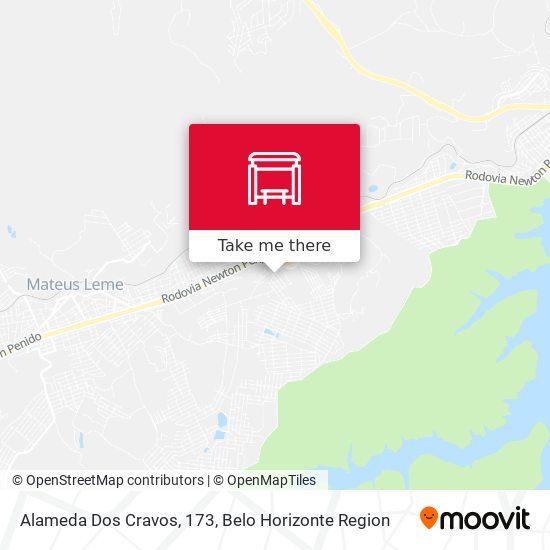 Alameda Dos Cravos, 173 map