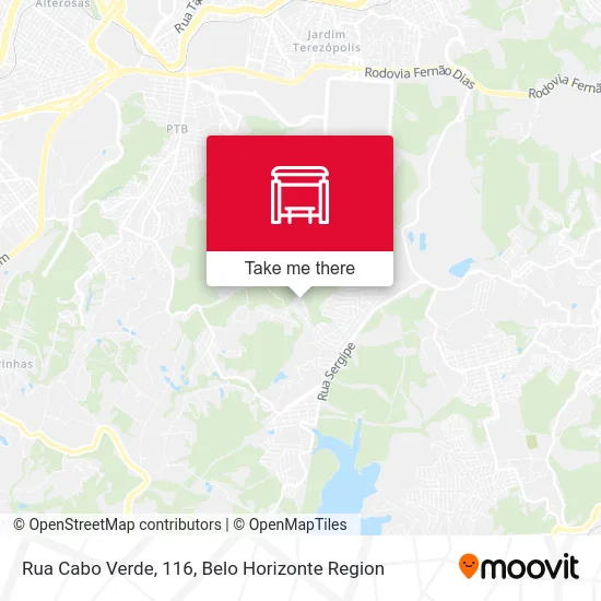 Rua Cabo Verde, 116 map