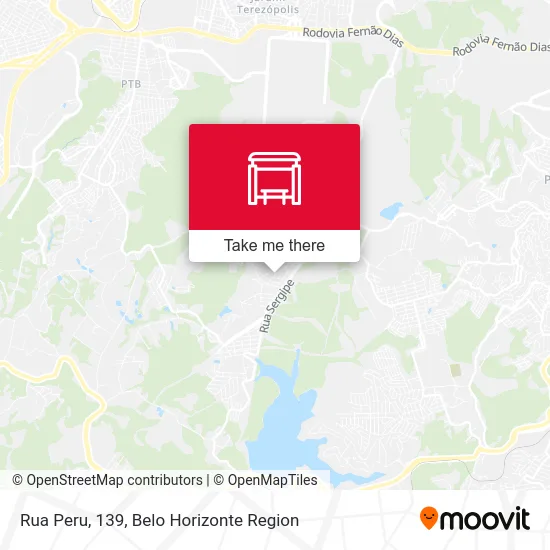 Rua Peru, 139 map