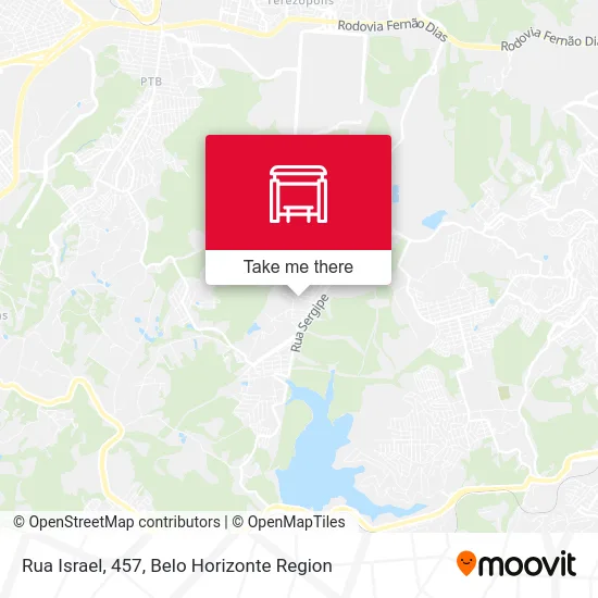 Rua Israel, 457 map