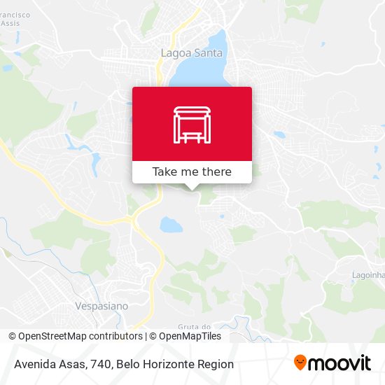 Avenida Asas, 740 map