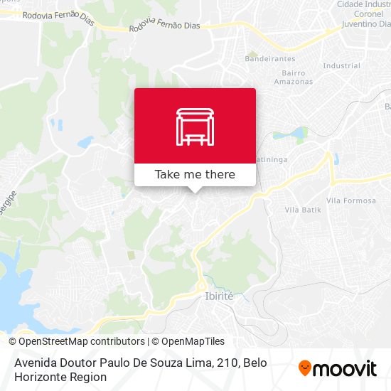 Avenida Doutor Paulo De Souza Lima, 210 map