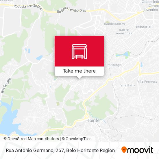 Rua Antônio Germano, 267 map