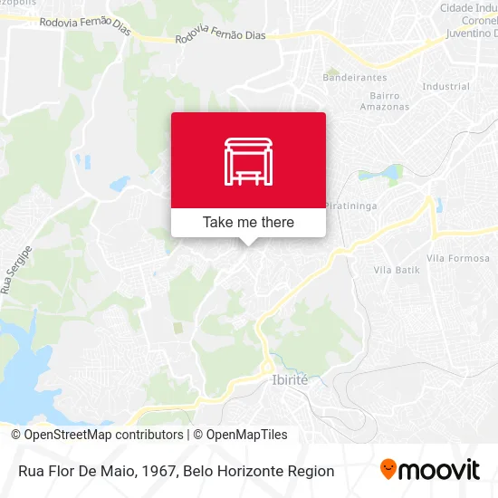 Rua Flor De Maio, 1967 map